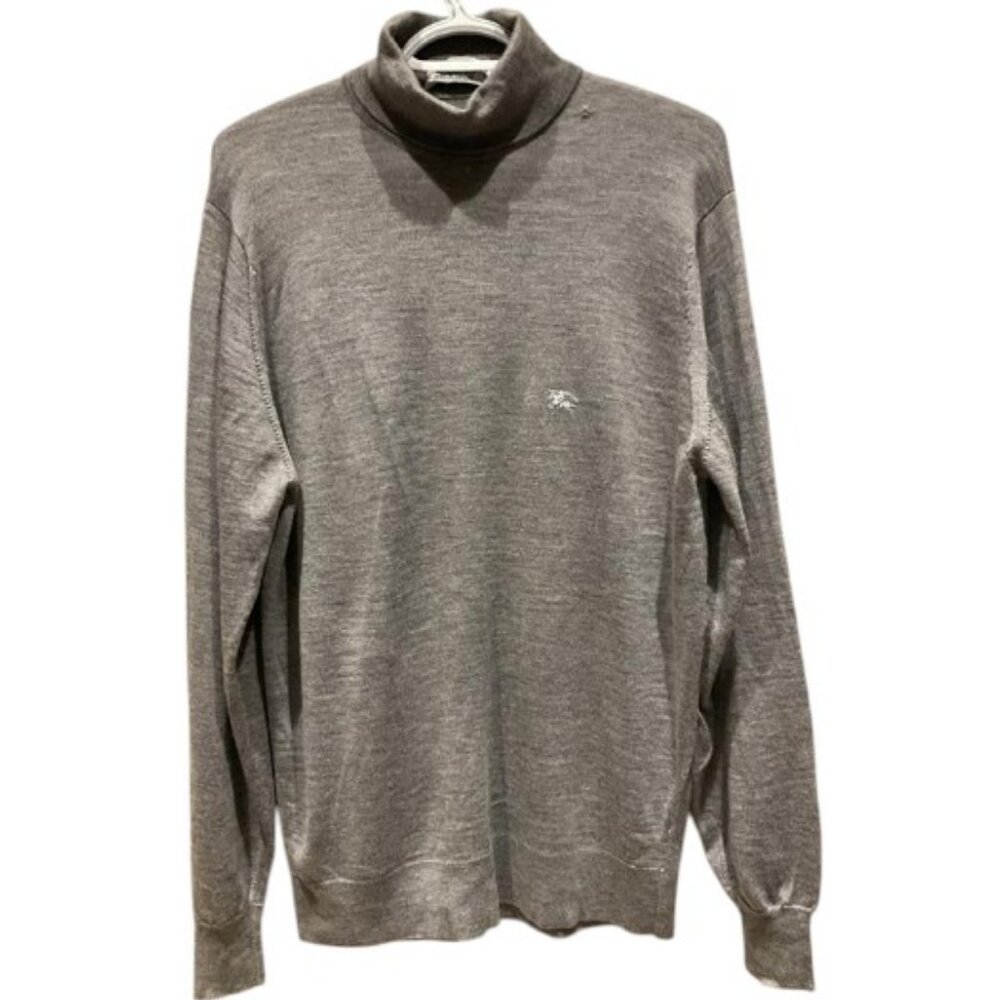 Burberry grey turtleneck sweater size M